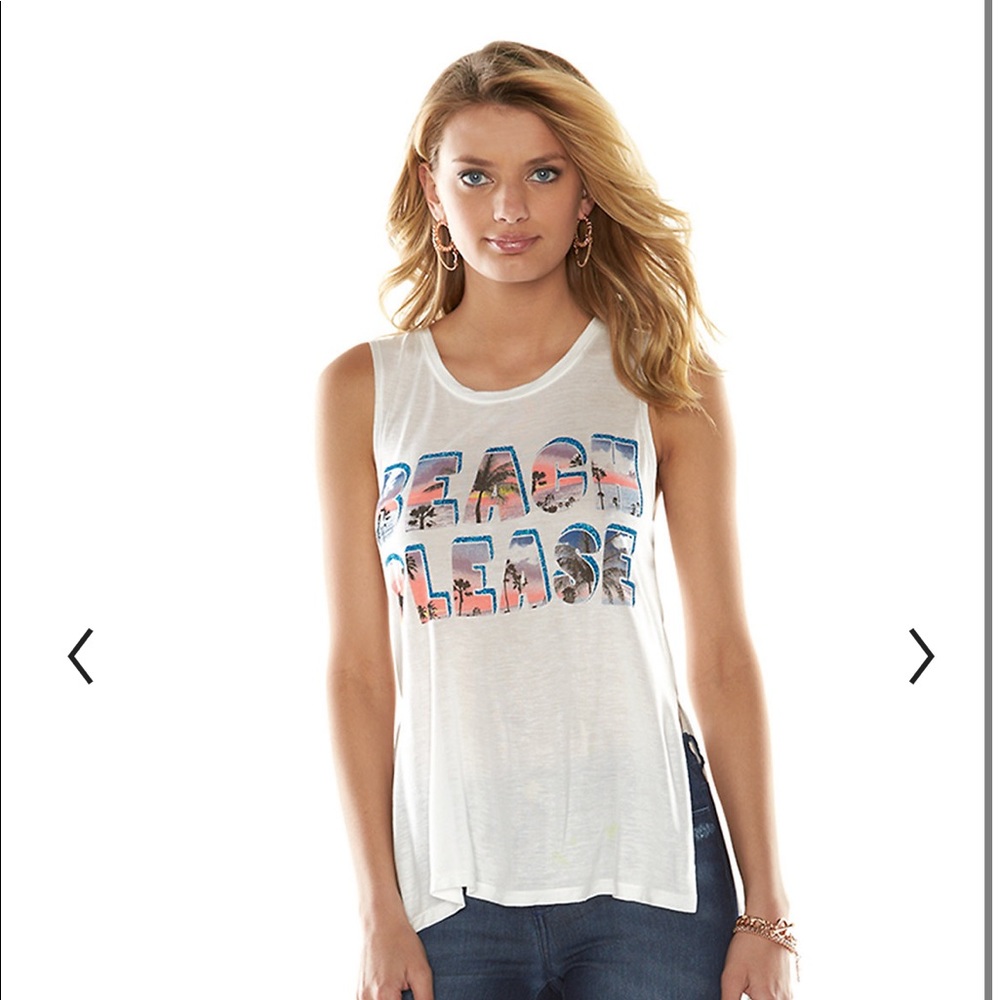 NWT Juicy Couture Beach Please Tank Top